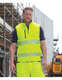 R-R332X-Reversible Soft Padded Safety Gilet 2